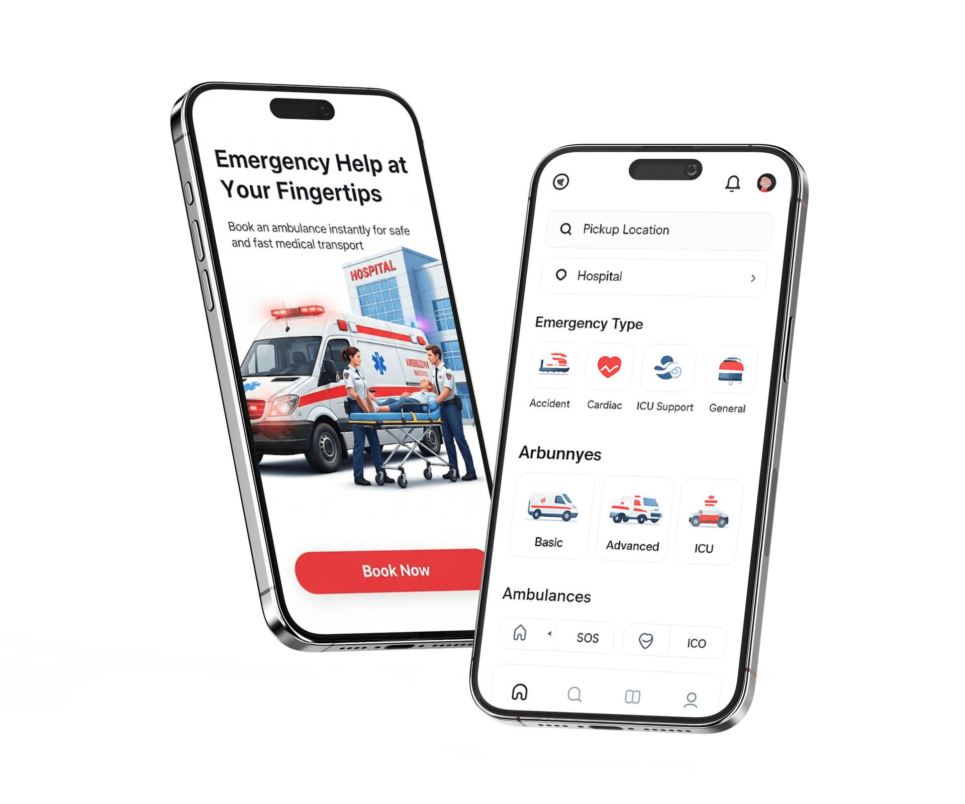 Ambulance App Phone